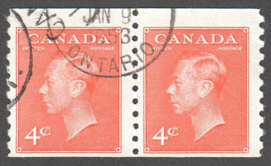 Canada Scott 310 Used F Pair - Click Image to Close